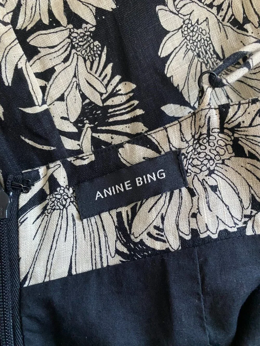 Anine Bing | Floral Linen Kieran Dress